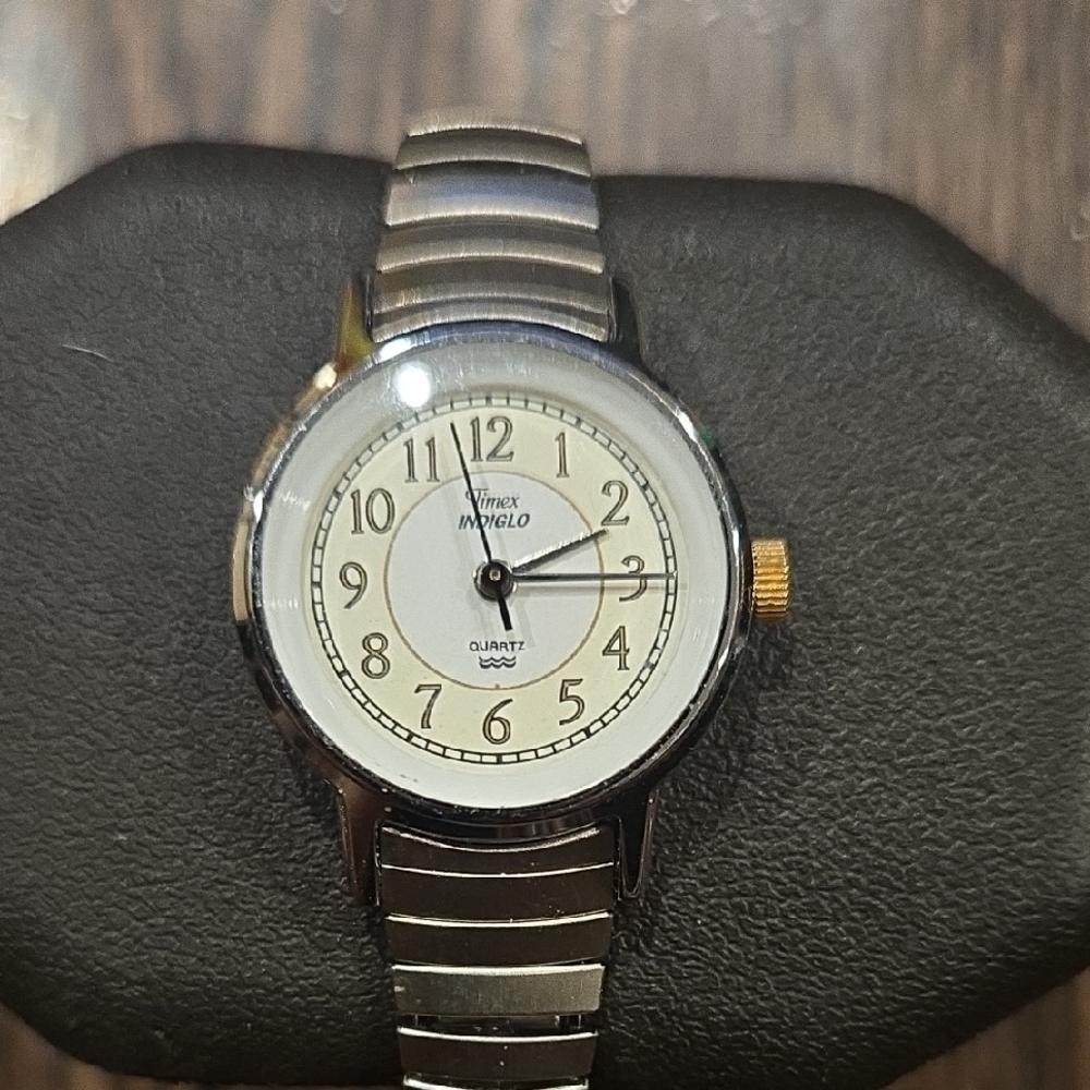 Timex Indiglo Two-Tone Watch